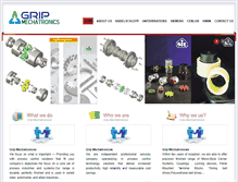 Tablet Screenshot of gripmech.com
